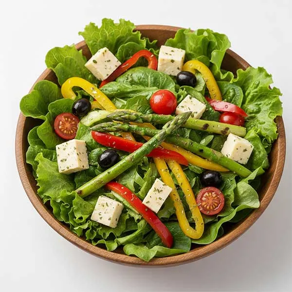 Grilled Garden Nicoise salad